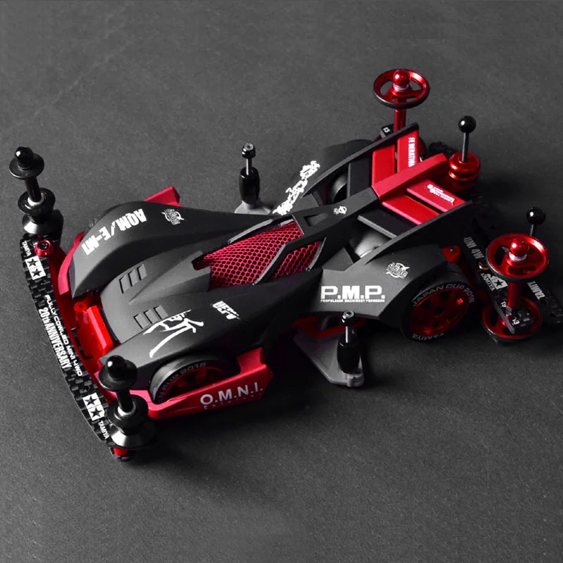1 шт. RC 4WD модель автомобиля черный паук/Темный большой Mac ручной краски ed полая весь набор в разобранном виде Tamiya мини запчасти