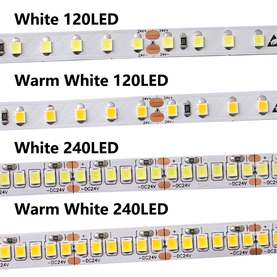 СВЕТОДИОДНАЯ лента SMD 2835 12 В 5 м 60 светодиодов/м теплая белая светодиодная