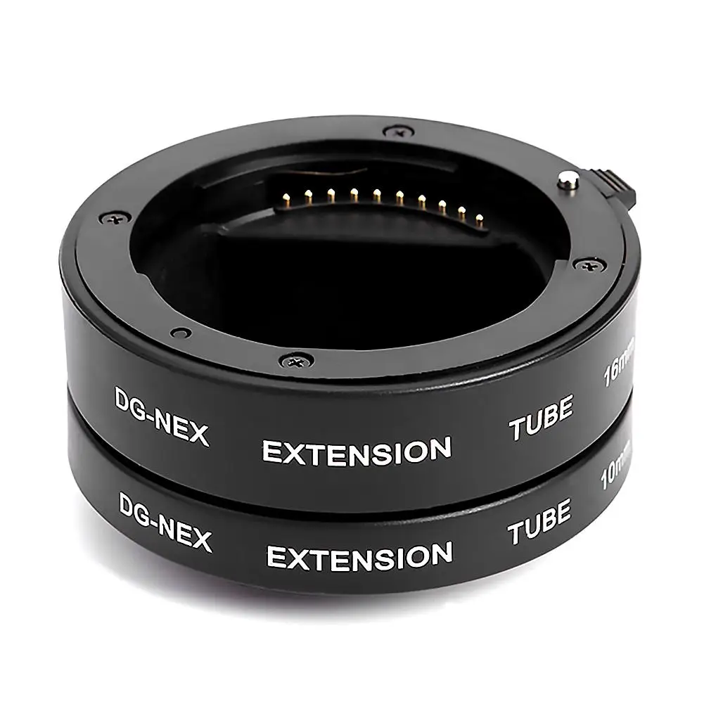 

Macro Extension Tube Ring Kit for Sony NEX E Mount Camera Professional 10mm 16mm Auto-focus Camera Lens Accessories