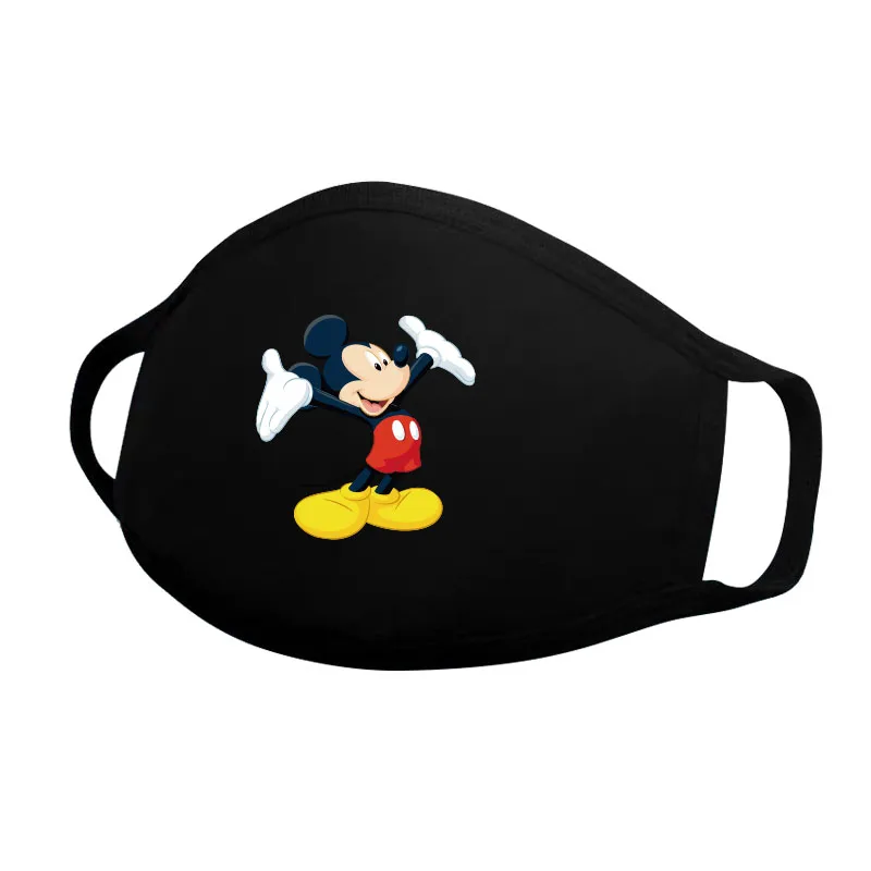 Многоразовые маски Disney с Микки и Минни защитные фильтры PM2.5 для взрослых моющаяся