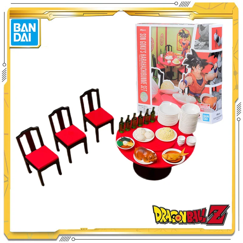 

Original Bandai Dragon Ball Z SHF Goku Eight-Cent Full Set Banquet Anime Action Figures Collection Pvc Model Toys for Child