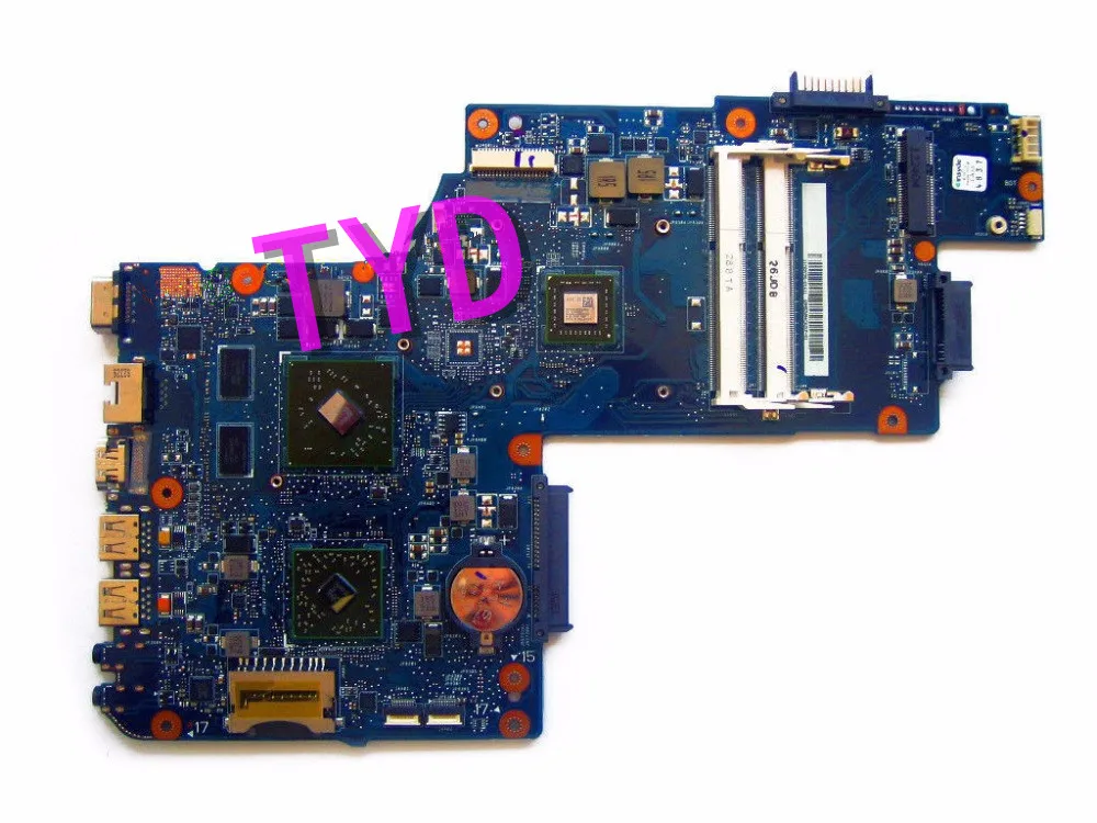 Быстрая доставка для ноутбука Toshiba Satellite C850D C855D L850D L855D HD6470M материнская плата