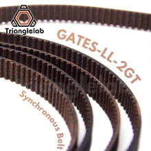 trianglelab GATES-LL-2GT 2GT belt synchronous belt GT2 Timing belt Width 6MM 9MM wear resistant  for Ender3 cr10 Anet 3D Printer