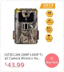SUTEKCAM 20MP 1080P Trail камера беспроводная охотничья камера s HC900A фотоловушки ночного видения Дикая камера наблюдения