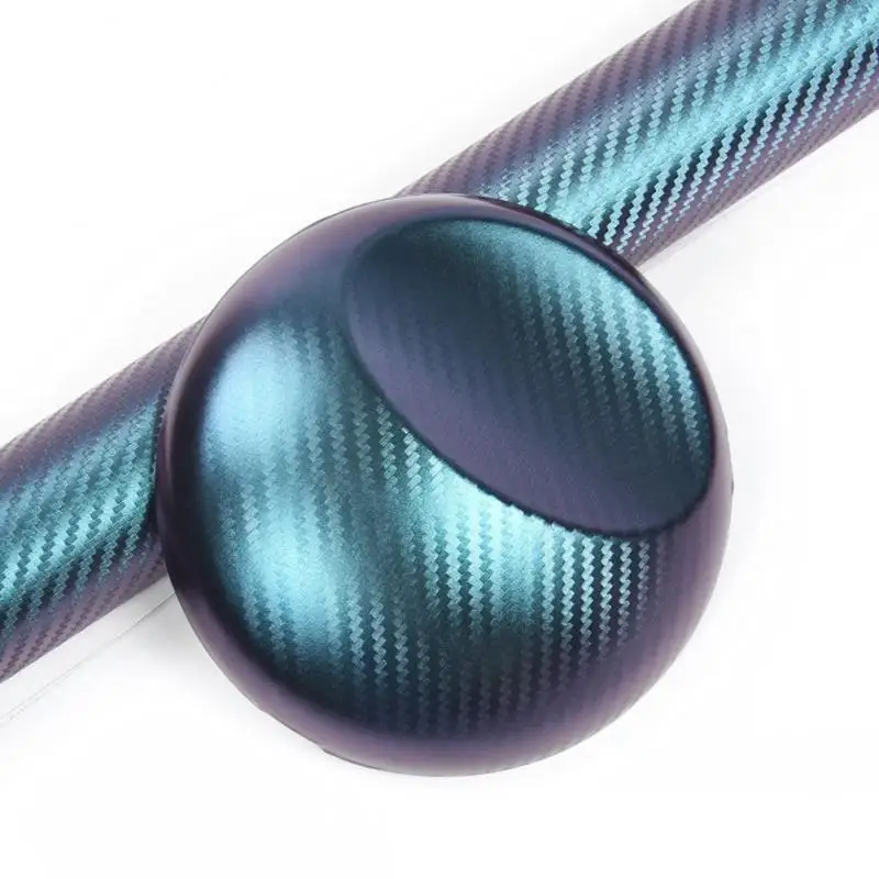 

127 Cm * 10 Cm 3D Carbon Fiber Car Color Film Body Sticker Car Decoration Stickers (10 Colors Optional) Noble And Luxurious