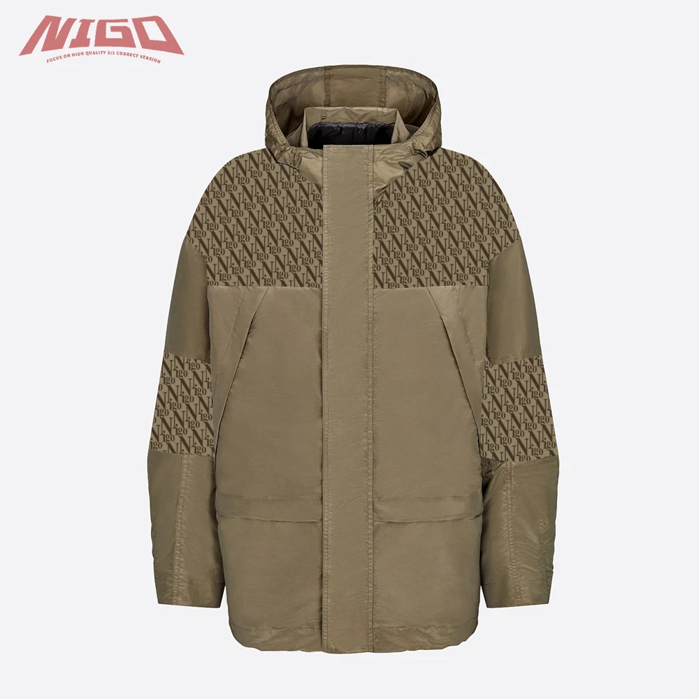 

Куртка-парка оверсайз с капюшоном, NIGO 21ss