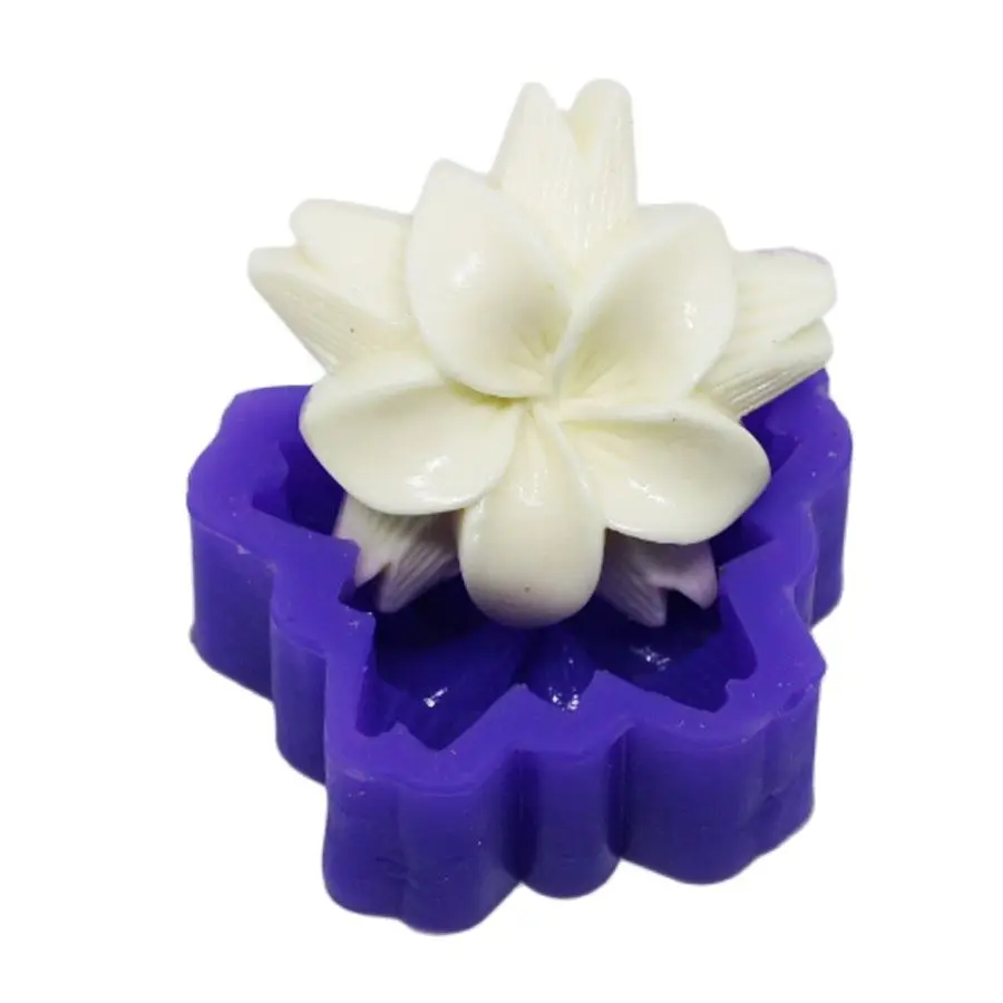 LXYY 3D форма для свечей с франкроном пентагональные силиконовые формы мыла
