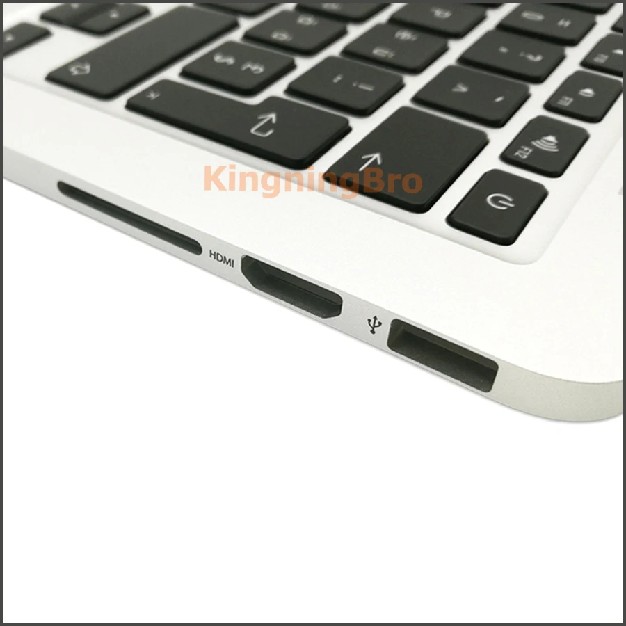 2015 швейцарская клавиатура A1502 с подсветкой и верхним корпусом для Macbook Pro Retina 13