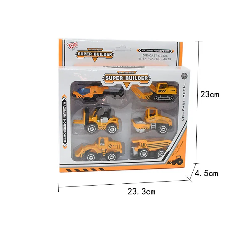 

Action Figure Model Toy Alloy Engineering Vehicle Bulldozer Child Excavator Decoration Collection Holiday Gifts for Children