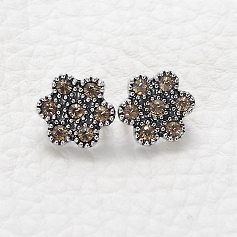 Бусины-разделители для браслетов и украшений с имитацией родиевого кристалла |