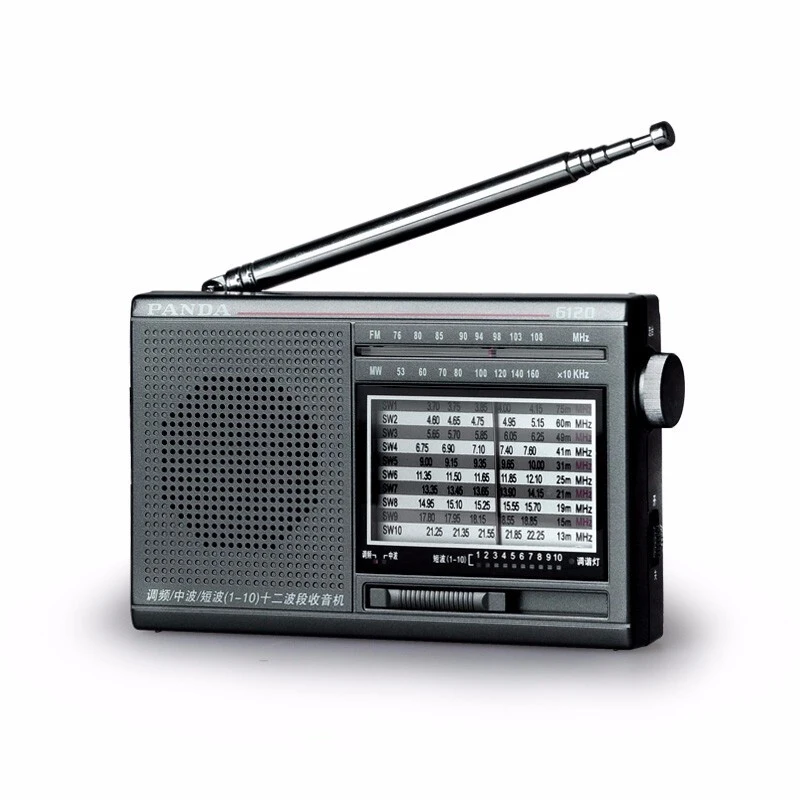 Новое поступление переносное радио на весь диапазон FM/SW/WM стерео с