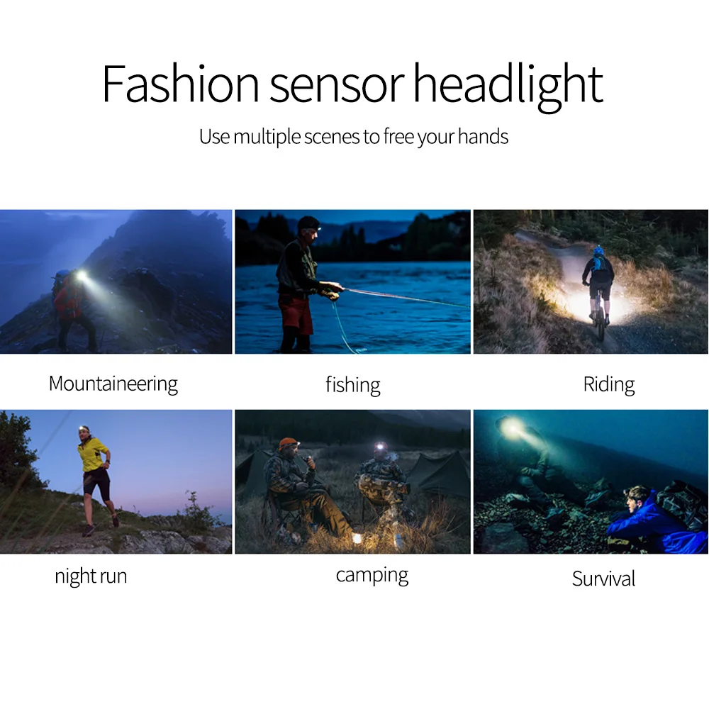 Светодиодный налобный фонарь мощный светильник дальнего действия 85 Вт 12 В