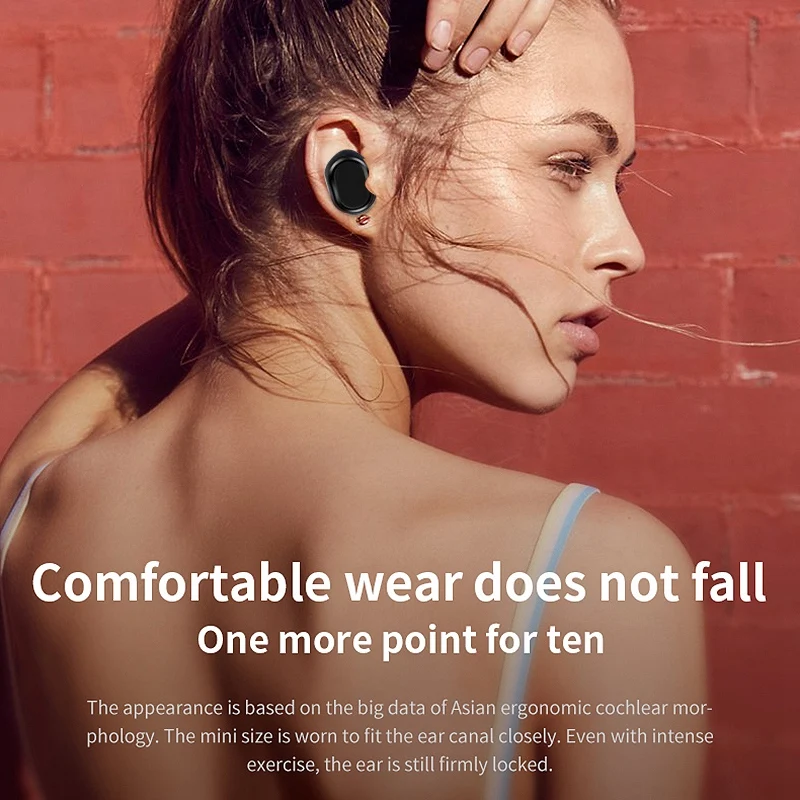 TWS18 настоящие беспроводные Bluetooth наушники стерео музыка в ухо свободные руки