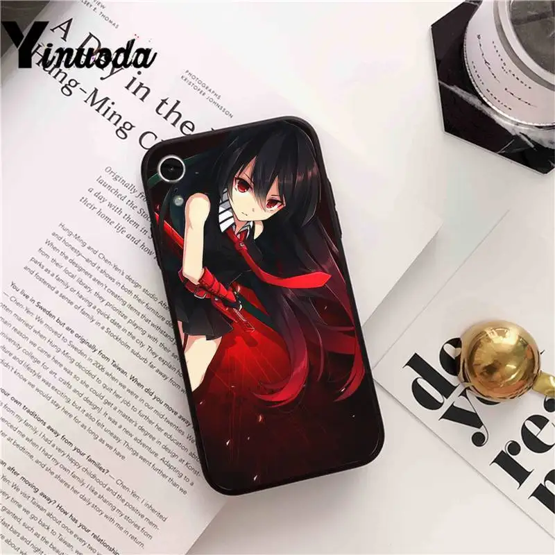 

Yinuoda Akame ga KILL! Phone Case cover For iPhone X 8 7 6 6S Plus XS MAX 5 5S SE XR 11 12 Pro Promax coque