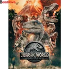Полный 5D DIY Алмазная картина мир Юрского периода Животное Динозавр 3D вышивка крестиком Мозаика Стразы домашний Декор подарок