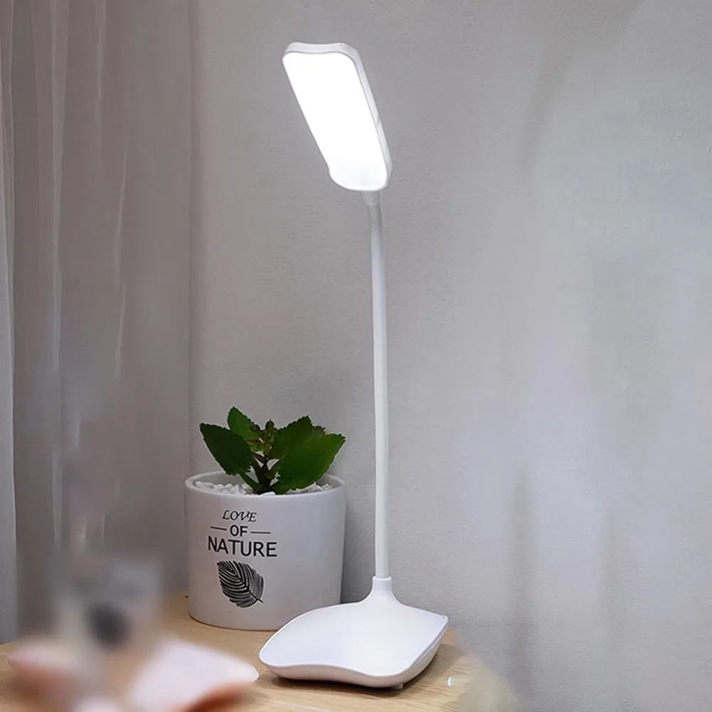 

Touch LED Desk Lamp Bedside Study Reading Table Light USB Powered Table Lamp Bedside Reading Eye Protection Night Light