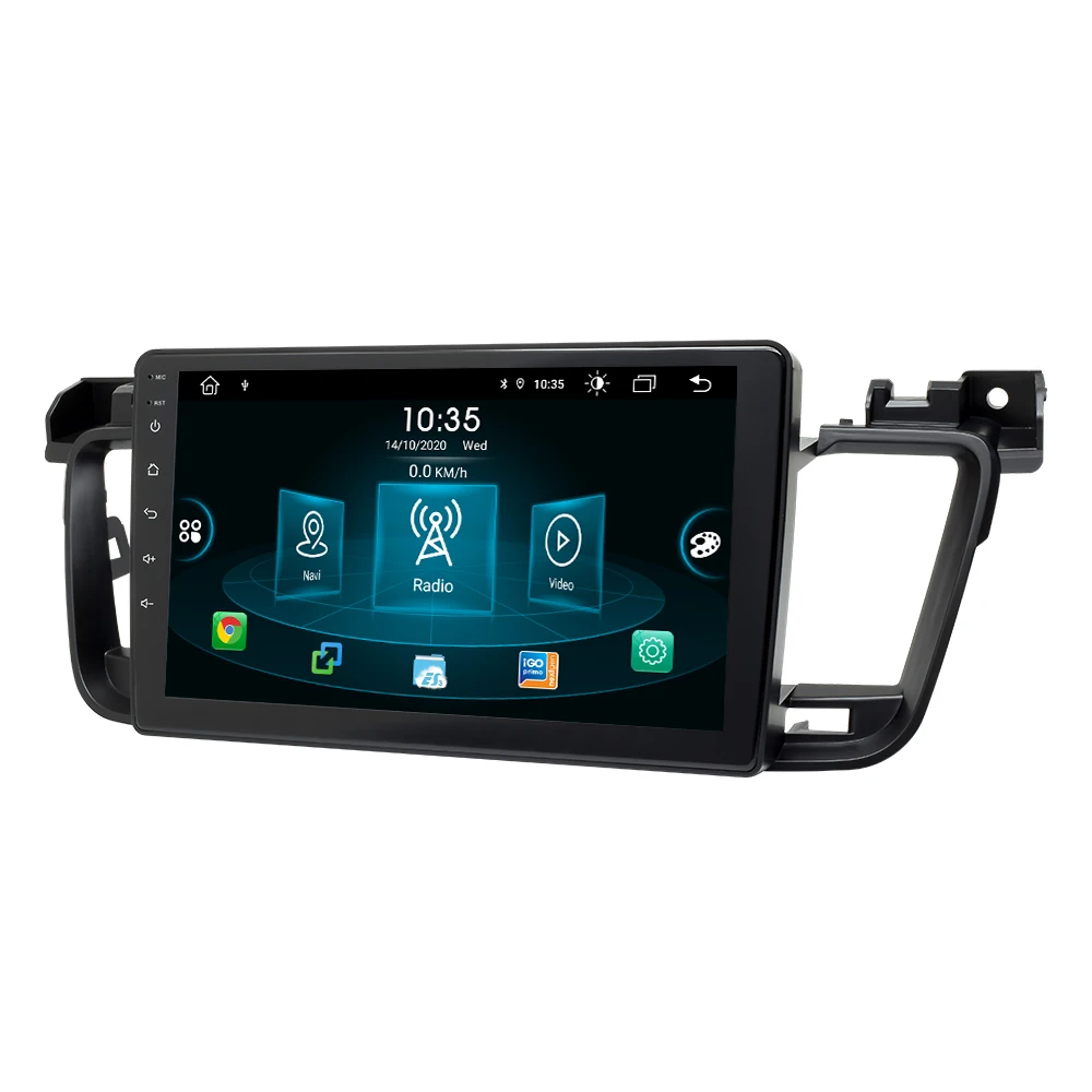 Автомобильный мультимедийный плеер 4 Гб 128 ГГц 2 din Android 11 для PEUGEOT 508 2011-2018 радио