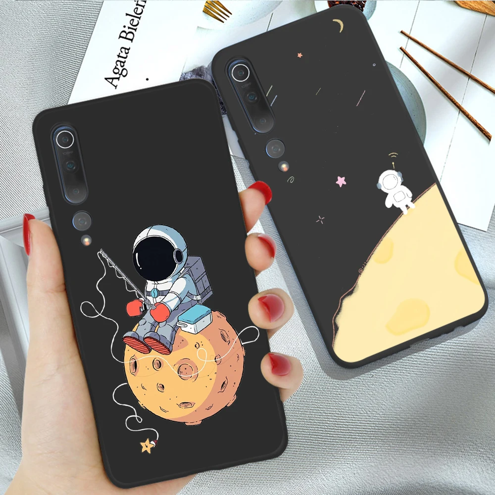

Astronaut Planet For Xiaomi Redmi Note 10 9 8 7 9T 8T Pro MAX 9A 9S MI Note 11 10 9 10T Pro Lite SE F3 X3 Soft TPU Phone Fundas