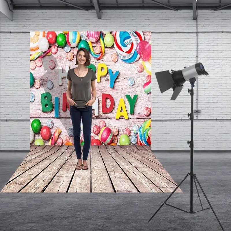 С Днем Рождения фотографическое искусство ткань фон студия реквизит ребенок