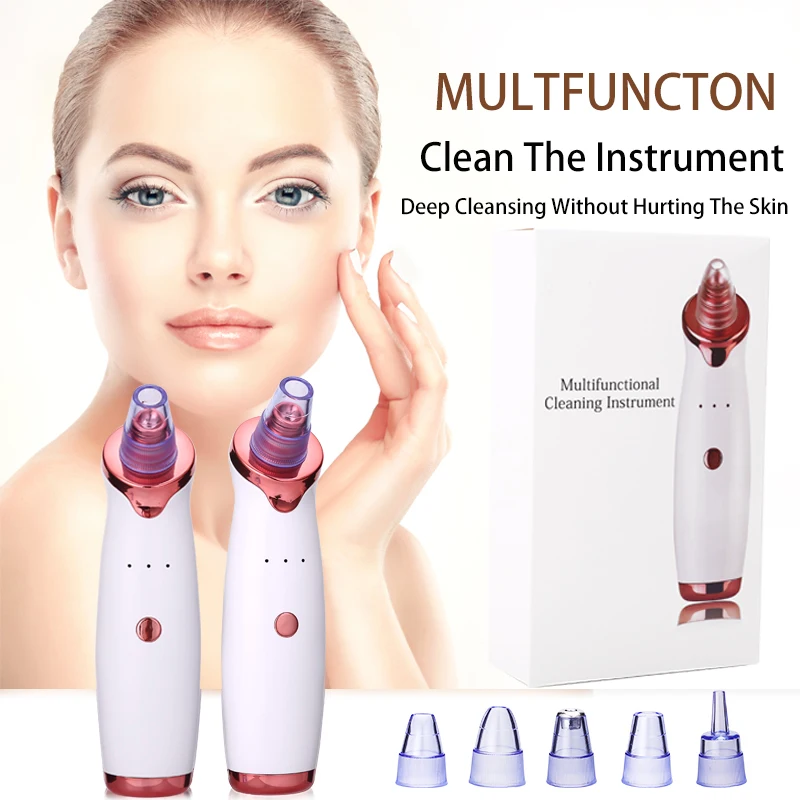 

Pore Cleaner Blackhead Remover Vacuum Electric Nose Face Deep Cleansing Skin Care Machine Birthday Gift Dropshipping Beauty Tool