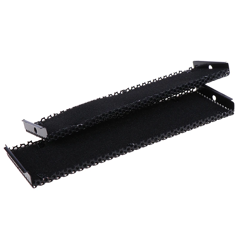 

2PCS Good Quality 15*4.3CM Optical Drive Chassis Front Panel Bracket Baffle With Dustproof Sponge