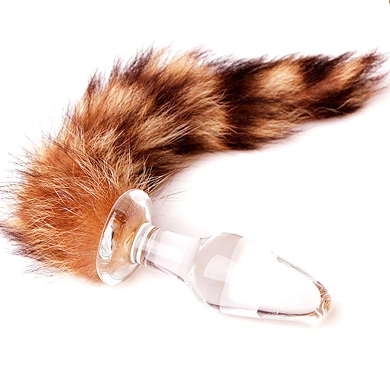 Anal Toys fox Tail Plug Erotic Butt Dilator Massager Sex for Woman Men Sexy Adult Anus Toy | Красота и здоровье