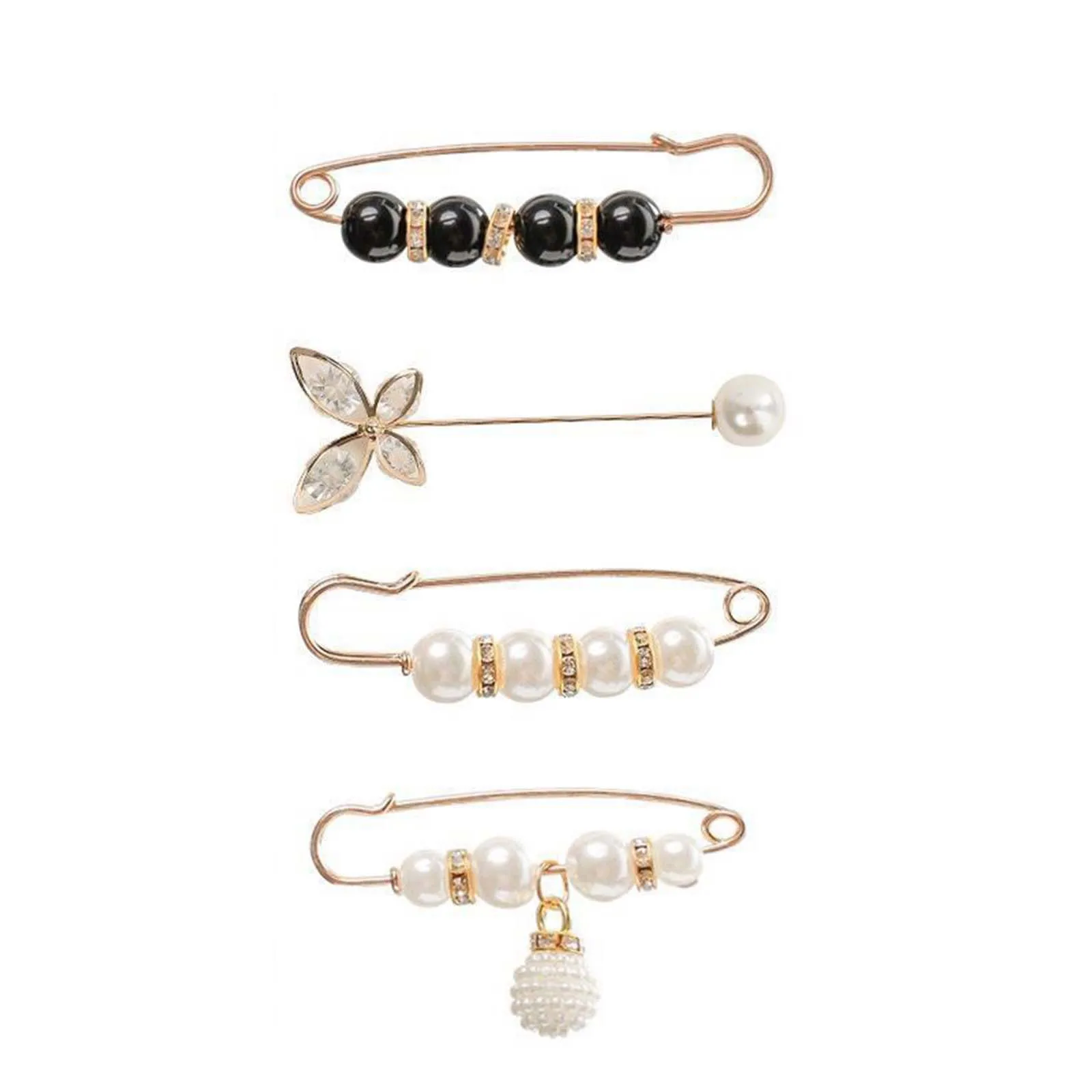 Женское платье свитер рубашка жемчуг Сплав Стразы Украшение брошь юбка