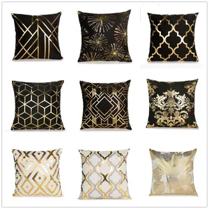 2021 новая классическая для диванных подушек, наволочки для подушек, наволочка домашний декоративный чехол на подушки для дивана автомобильное кресло бронзового цвета искусства
