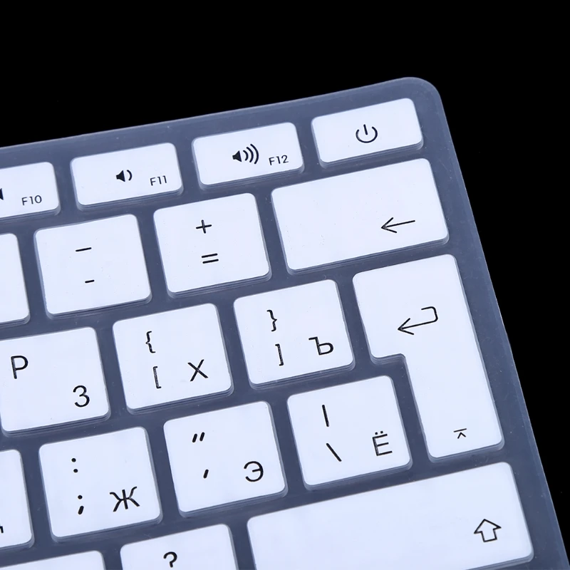 ЕС Версия русская Клавиатура силиконовый чехол для Apple Macbook Air Pro 13 15 | Компьютеры и
