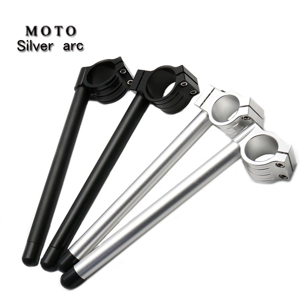 

Мотоциклетный Регулируемый гоночный руль CNC 31/32/33/35/37/39/41/43/50 / 51 мм зажим на руль вилки