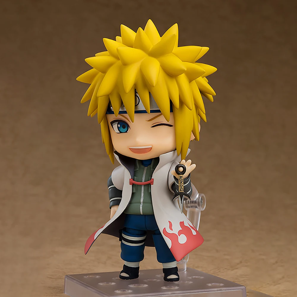 100% Original Good Smile Namikaze Minato Nruto Nendoroid Anime Model Naruto: Shippuden 10Cm Collection Action Figure Toys Gifts | Игрушки и