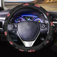 instantarts 2022 cloud pattern car steering wheel cover for men boys easy to install washable car steering wheel cover hot