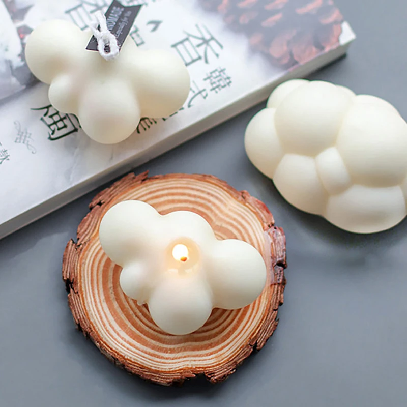 3D Силиконовая форма в форме облака для шоколада мусса помадки льда кубика