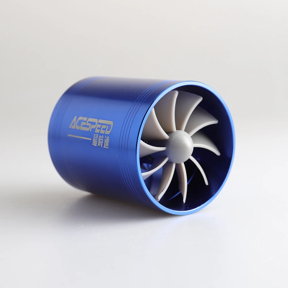 Автомобильная турбина супер зарядное устройство турбо двойной воздушный фильтр