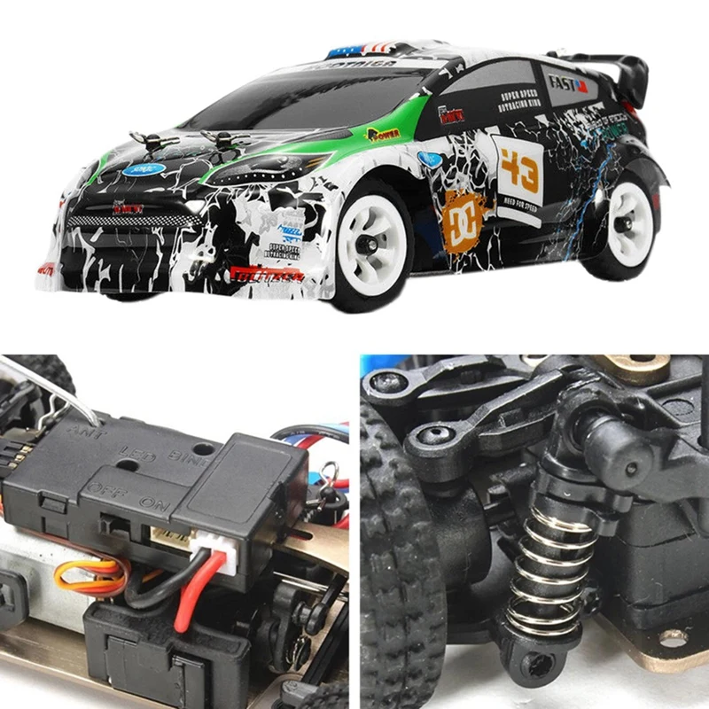 WLtoys K989 1:28 2.4G 4CH RTR Off-Road Remote Control RC Car Children's Toys EU Plug