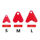 Рыболовные инструменты, шпиннеры, аксессуары, приманка с блестками-ложка форель, блёстки, красное сердце, форма приманки, крючок, блестки, приманки для рыбы