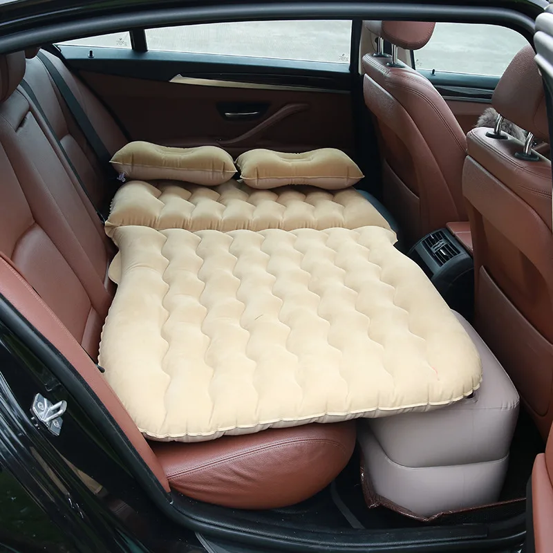 

Car Mattress Inflatable Camping Lathe Rear Seat Cover Mattress Car Travel Bed Car Home Outing Traveling Rest Mattress