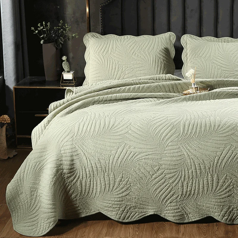 Лоскутное покрывало высокого качества комплект из 3 предметов стеганые одеяла