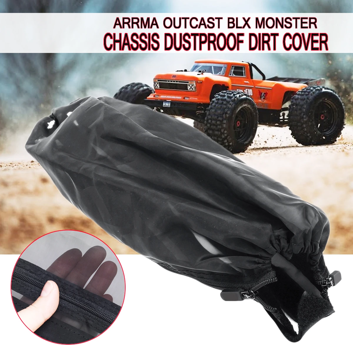 Шасси защита от пыли и грязи Защитная крышка для гонок Arrma для BLX защита шасси защита от пыли грязевая крышка Rc запчасти для автомобилей