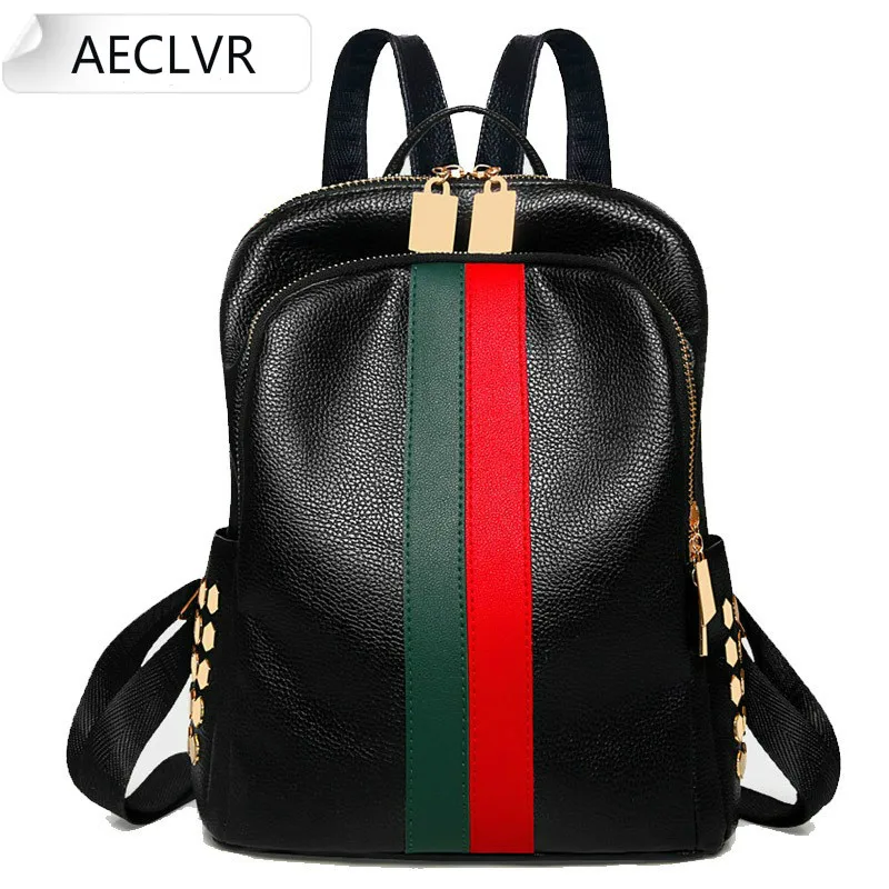 Модные женские сумки для книг Роскошный дизайнерский женский рюкзак от