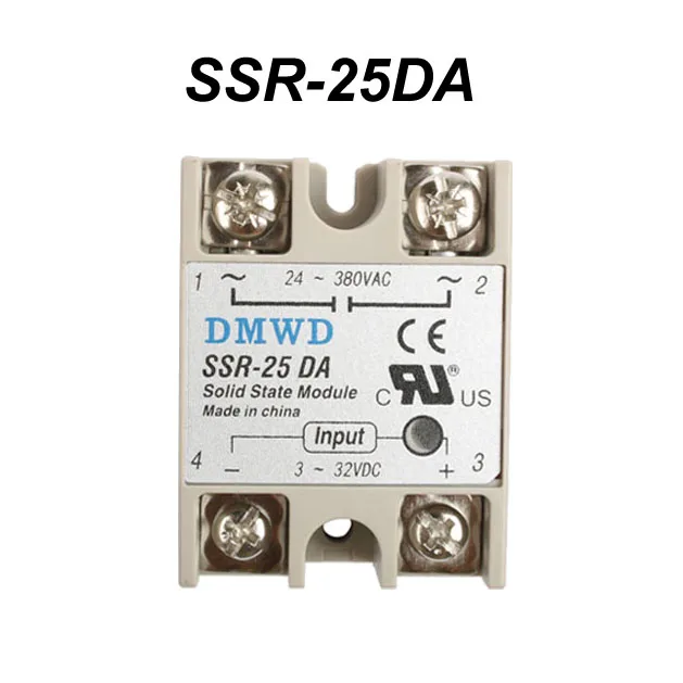 Твердотельные реле SSR 40DA Промышленные твердотельные Модуль 10DA 25DA 50DA 60DA 75DA 80DA