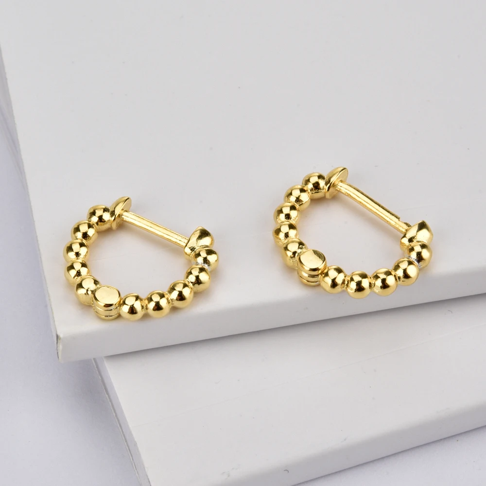 Серьги-кольца женские из серебра 2019 пробы под золото | Украшения и аксессуары