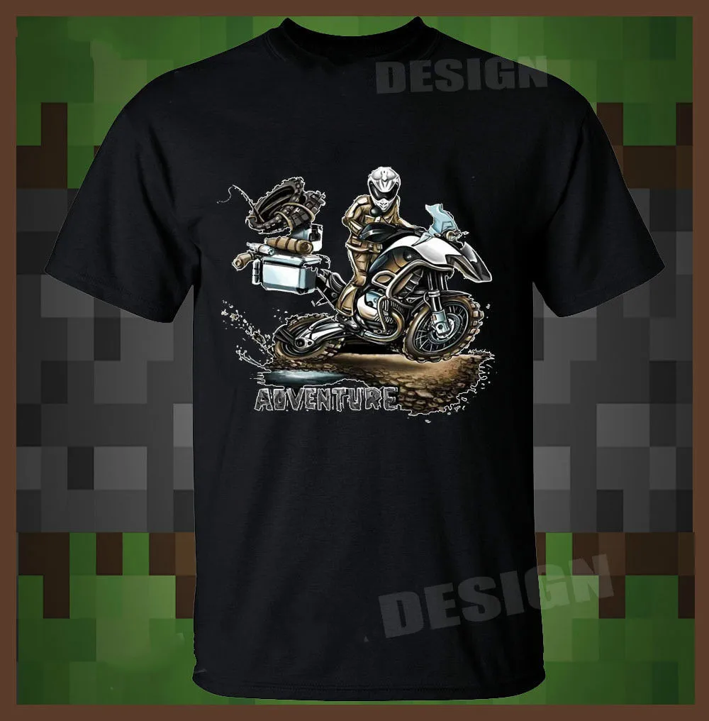 

Germany Motorcycle R1200GS Dirt Bike Adventure T-Shirt. Summer Cotton Short Sleeve O-Neck Mens T Shirt New S-3XL