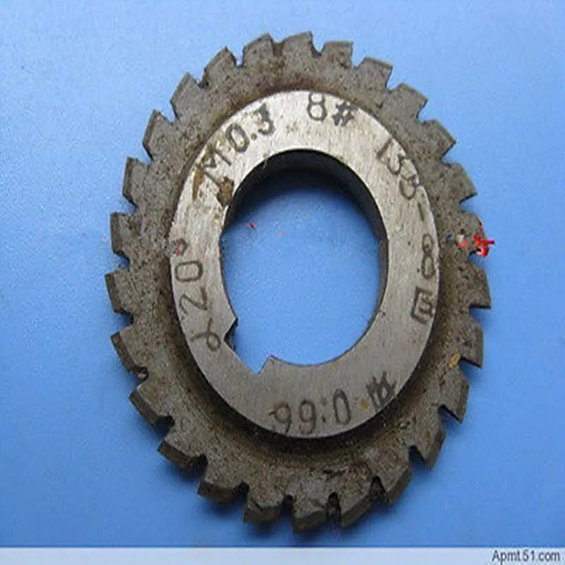 Набор из 8 шт. Модуль 0 3 PA20 Bore16 1 #2 #3 #4 #5 #6 #7 #8 # эвольвентные резаки M0.3|cutter gear|cutter