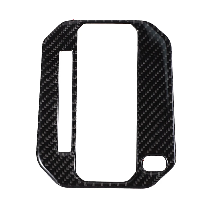Черный чехол накладка из натурального углеродного волокна для автомобиля на