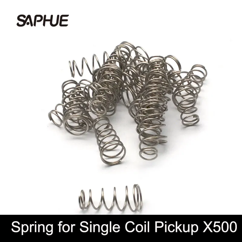 

500pcs Pickups installing Spring Single Coil Pickups Height Adjusting Springs 15x5x7MM Guitar Parts