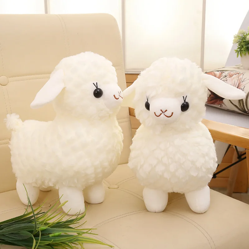 

The new lamb doll alpaca plush doll children birthday gift claw machine toy