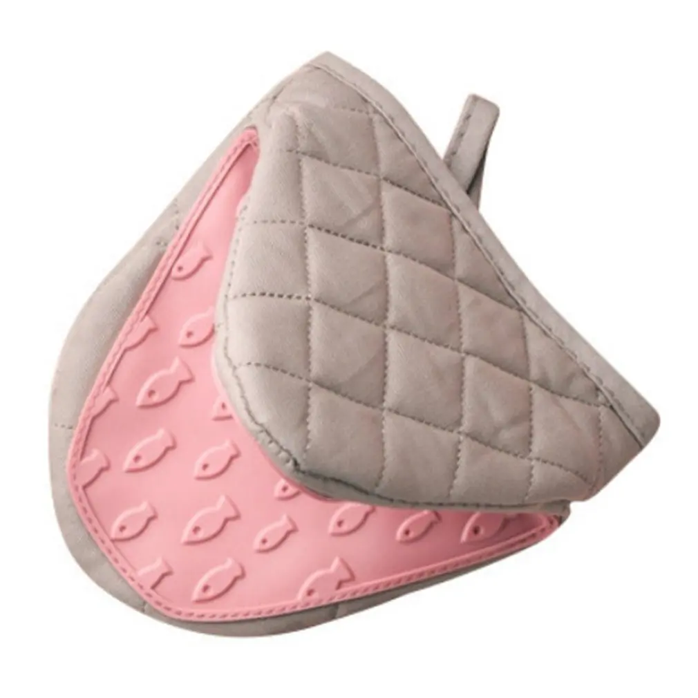 

1pc Silicone Anti-scalding Oven Gloves Kitchen Silicone Gloves Tray Dish Bowl Holder Baking Insulation Hand Clip