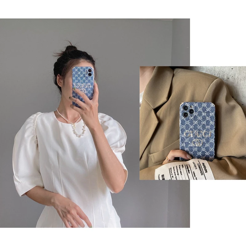 

G~pattern mobile phone case! Small logo pattern mobile phone case, suitable for iPhone 13 iPhone 13pro iPhone 13promax iPhone 12