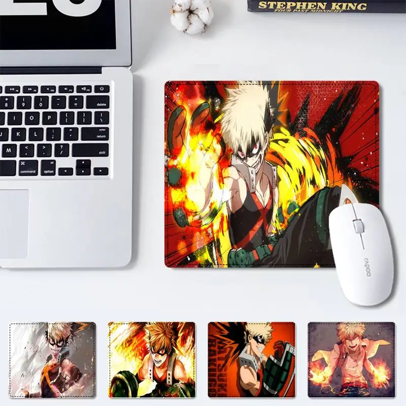 

Дропшиппинг, коврик для мыши Hero katмоя suki Bakugou, нескользящий коврик для мыши, коврик для игрового плеера, маленький размер, резиновый игровой к...